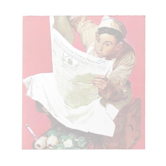 Bloco De Notas Willie Gillis no K.P. (Frente)