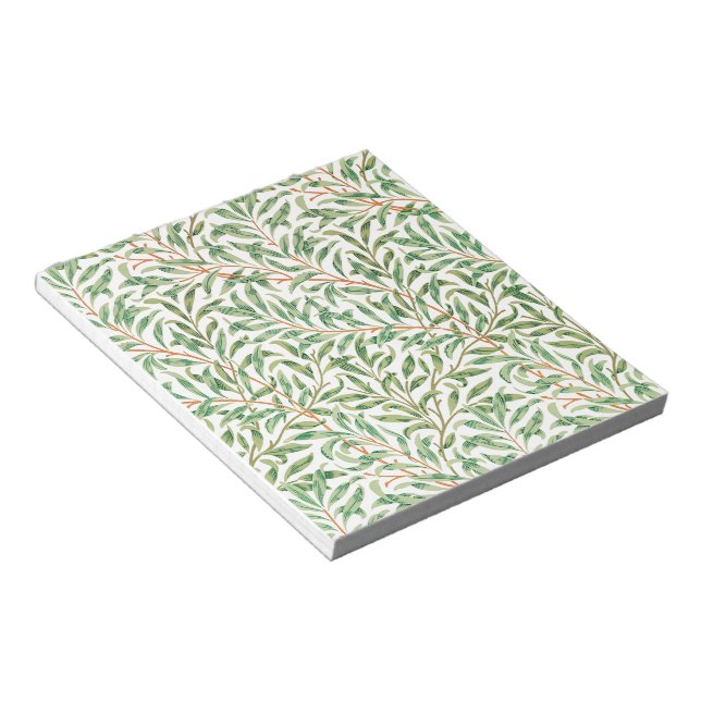 Bloco De Notas Willow Bough por William Morris (Inclinado)