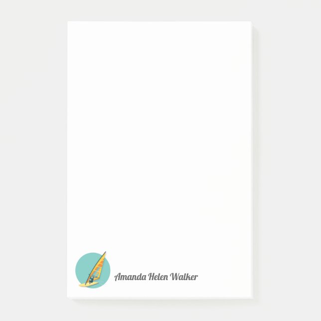 Bloco De Notas Windsurfing (Frente)