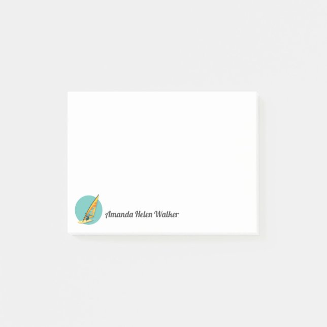 Bloco De Notas Windsurfing (Frente)