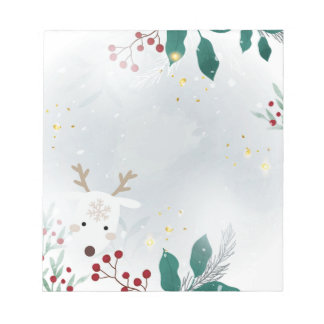 Bloco De Notas Winter Notepad