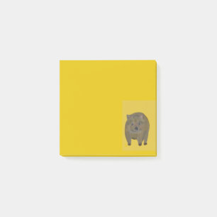 Bloco De Notas Wombat