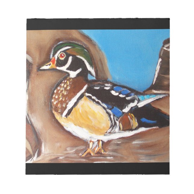 BLOCO DE NOTAS WOOD DUCK (Frente)