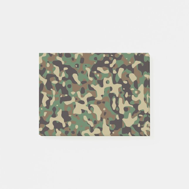 Bloco De Notas Woodland Camo (Frente)