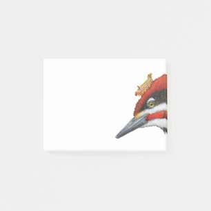 Bloco De Notas Woodrow as notas de post-it pileated do pica-pau