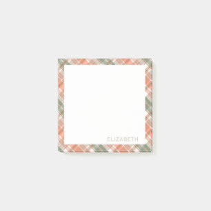 Bloco De Notas Xadrez de outono