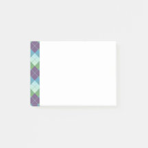 Xadrez Estilo Argyle Roxo Azul e Verde