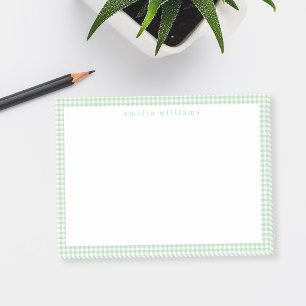 Bloco De Notas Xadrez Ginga Verde