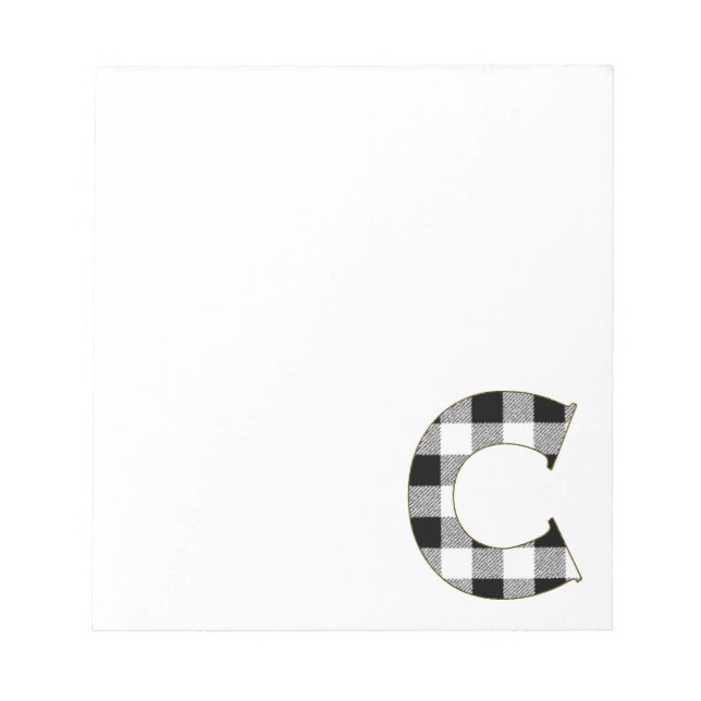 Bloco De Notas Xadrez Gingham C (Frente)