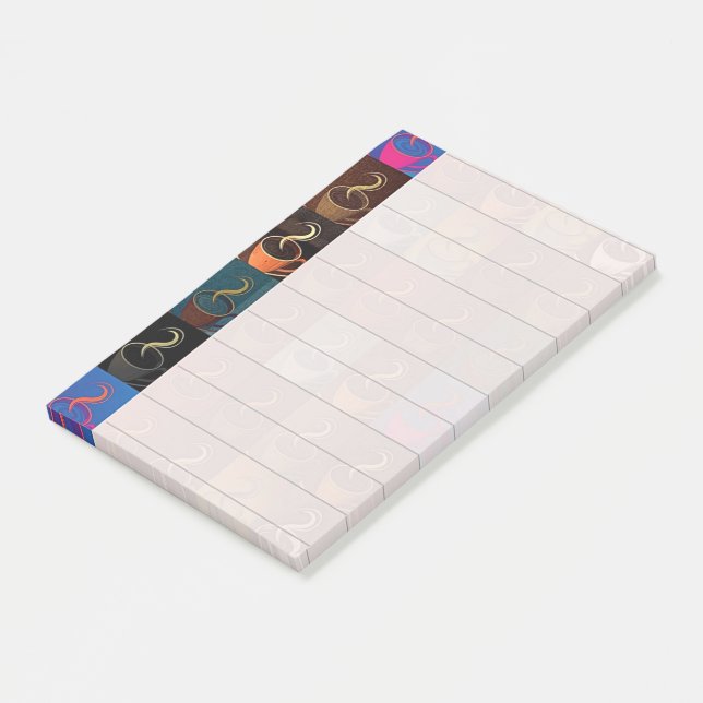 Bloco De Notas Xícaras de café (Inclinado)