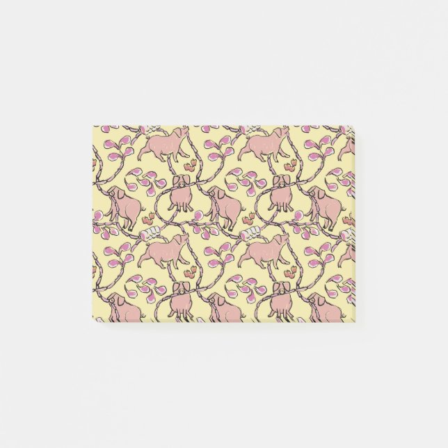 Bloco De Notas Y Padrão hilário vietnamita chinês Ano N (Frente)