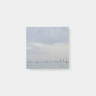 Bloco De Notas Yacht race boats in a line