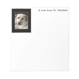 Bloco De Notas Yellow Labrador Retriever