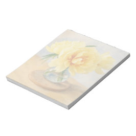 Bloco De Notas Yellow Peony - Note Pad
