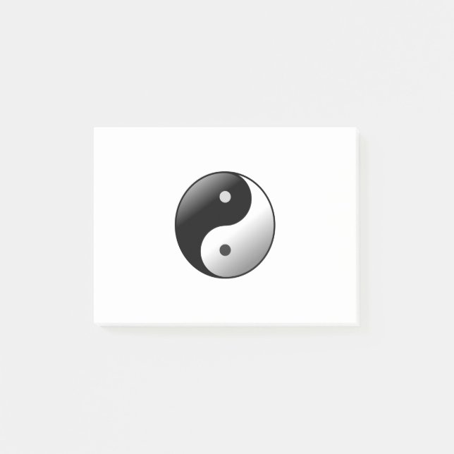 Bloco De Notas Yin e Yang (Frente)