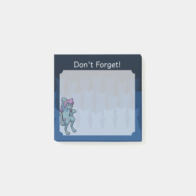 Bloco De Notas Yokai Bakeneko - Gato Dançante (Frente)