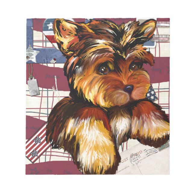 BLOCO DE NOTAS YORKIE POO (Frente)