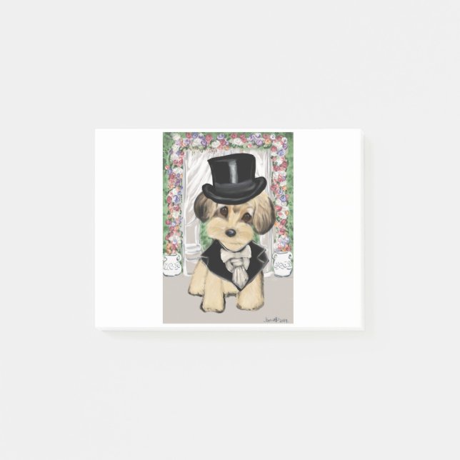 BLOCO DE NOTAS YORKIE POO (Frente)