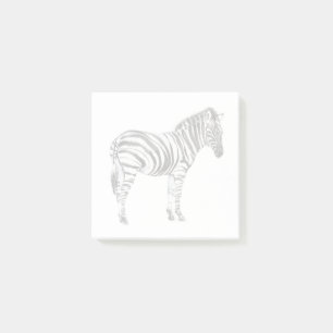 Bloco De Notas Zebra em pé