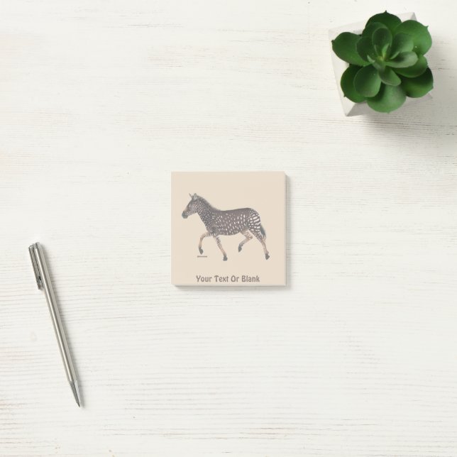 Bloco De Notas Zebra Fofo de Bolinhas (Escritótio)