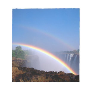 Bloco De Notas Zimbábue, Parque Nacional de Victoria Falls. Dupla