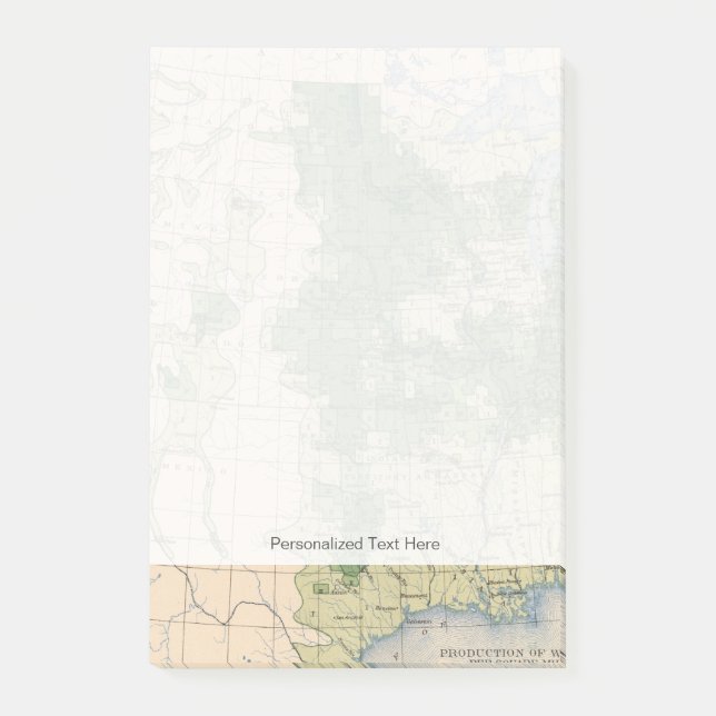 Bloco Post-it 156 Soro de trigo/quilômetro quadrado (Frente)