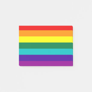 Bloco Post-it 7 Bandeira do Rainbow