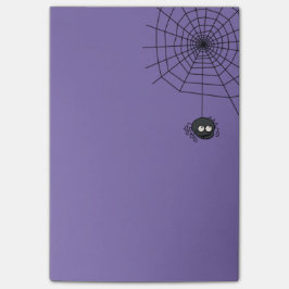 Bloco Post-it A Aranha-Aranha do Halloween Posta seu
