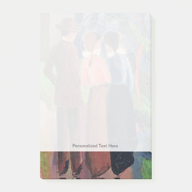 Bloco Post-it A caminhada, 1914 (Frente)