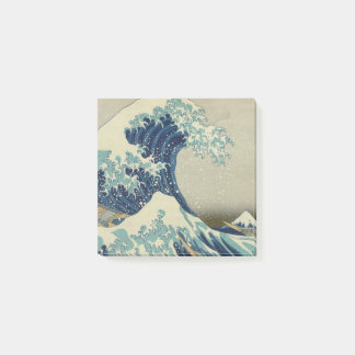 Bloco Post-it A Grande Onda de Kanagawa Kanagawa-oki Nami Ura