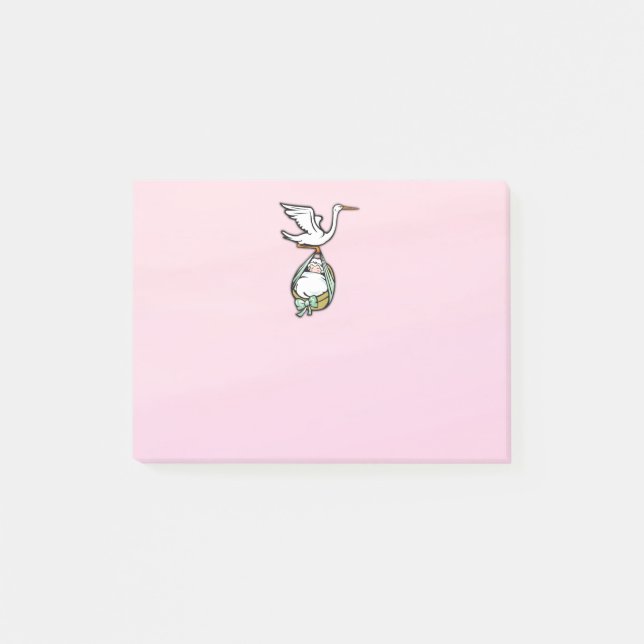 Bloco Post-it A Tempestade Carregar uma Menina (Frente)