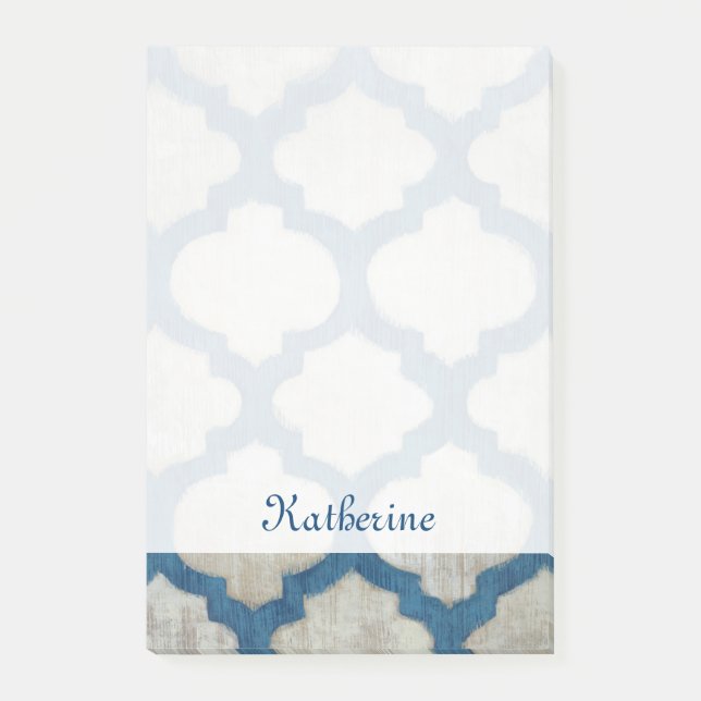 Bloco Post-it Adicionar Seu Nome| Simetria do espectro II (Frente)