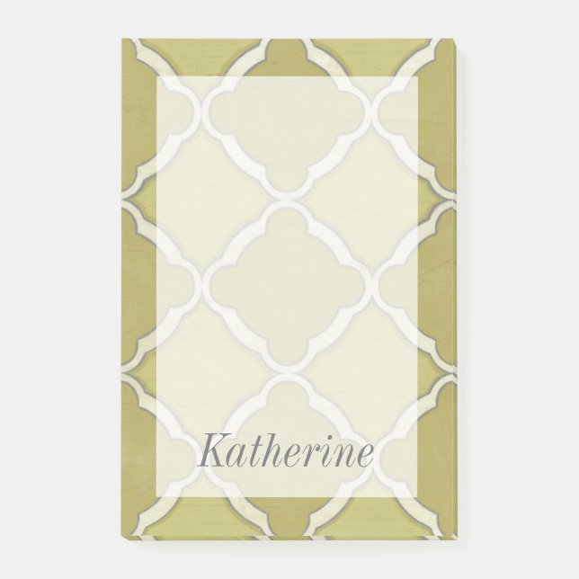 Bloco Post-it Adicione seu nome | Motifs IX de Mercado (Frente)