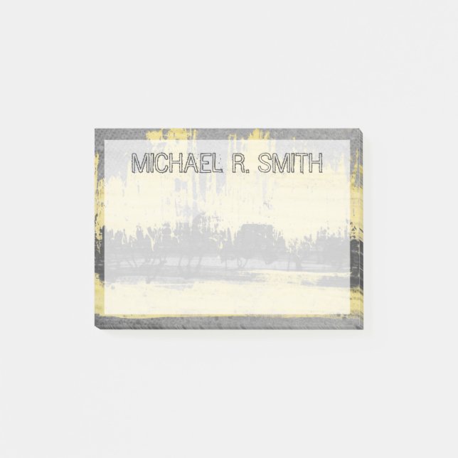 Bloco Post-it Adicione seu nome | Radar II (Frente)