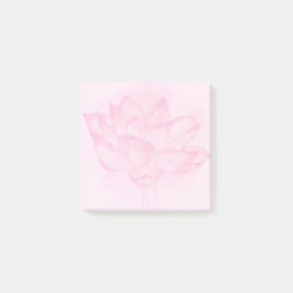 Bloco Post-it Aguarela Lotus 3x3