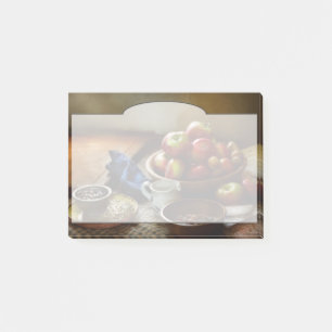 Bloco Post-it Alimentos - Frutas - Prontos para o café da manhã