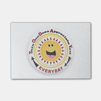 Bloco Post-it Almofadas do post-it da apreciação