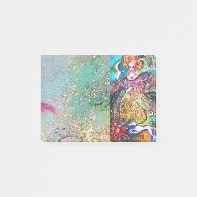 BLOCO POST-IT ALVO DAS SOMBRAS PERDIDAS/A LUA (Frente)