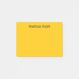 Bloco Post-it Amarelo/Laranja Personalizado