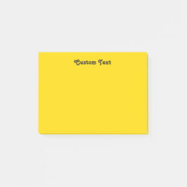 Bloco Post-it Amarelo simples