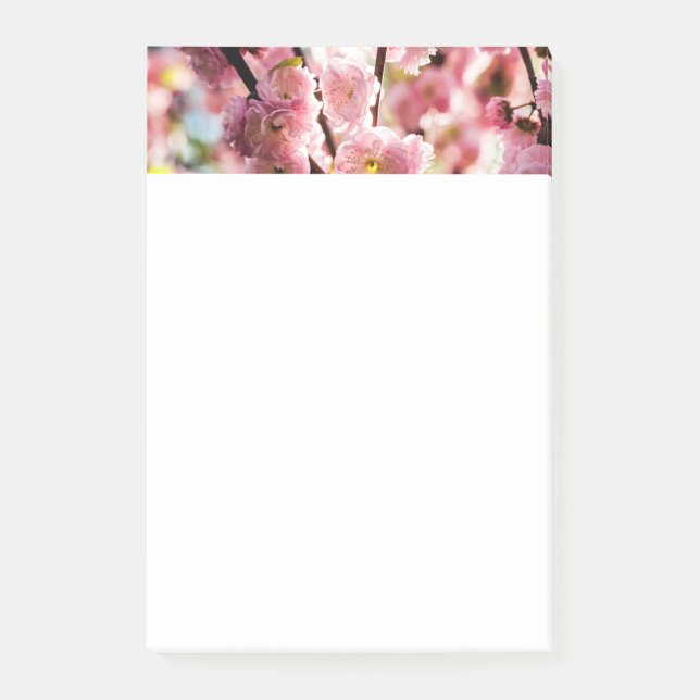 Bloco Post-it Ameixa de Flor - Paradize Rosa (Frente)