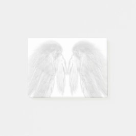 Bloco Post-it ANGEL WINGS White - Cinzas Tocadas -