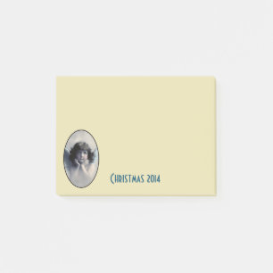 Bloco Post-it Anjo de Natal Vintage Doce