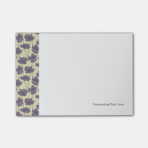 Bloco Post-it Antecedentes florais da arte