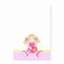 Arte de aquarela do boneco Rag nomeou posto que el