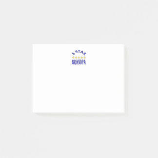 Bloco Post-it Avô Cinco Estrelas