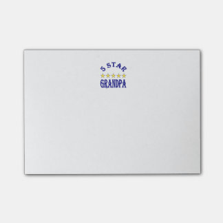 Bloco Post-it Avô Cinco Estrelas