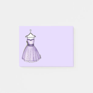 Bloco Post-it Baile de formatura de Vintage Roxo Posta Fashionis