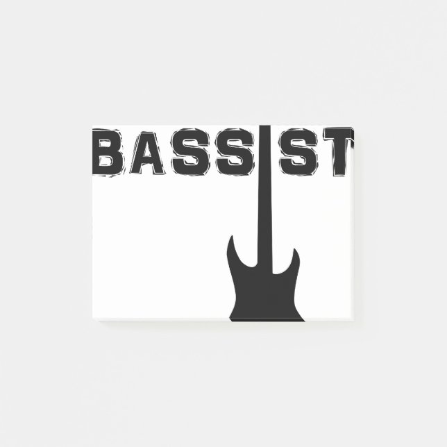 Bloco Post-it Baixista (Frente)