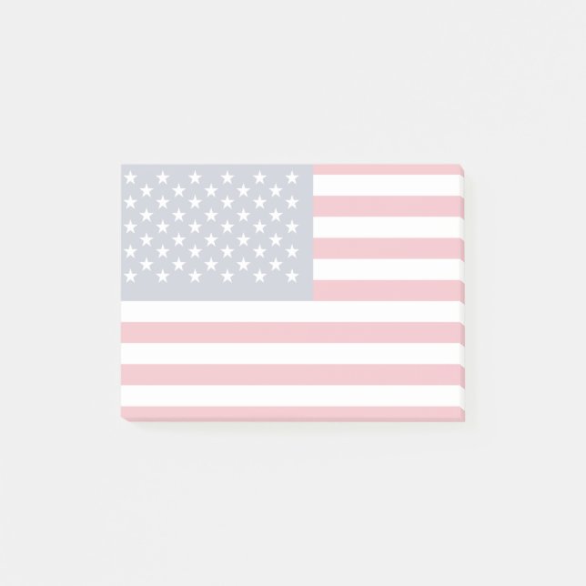 Bloco Post-it Bandeira americana (Frente)